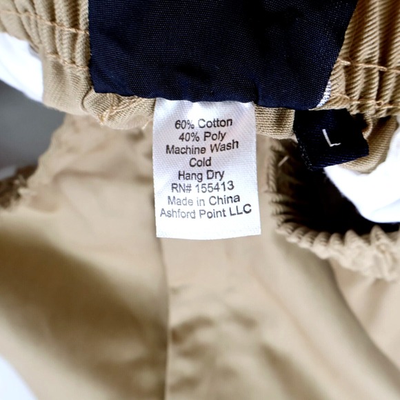 Pembrook Capri Pant High Rise Womens L Brown STRETCH WAIST: 30-33 INCHES Pockets - Picture 7 of 7